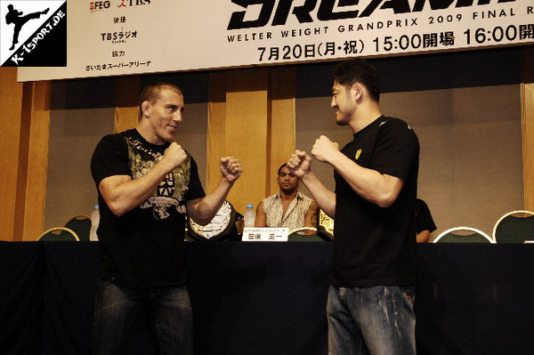 Press Conference (Jesse Taylor, Dong Sik Yoon) (DREAM.10 Welter Weight Grand Prix 2009 Final Round)