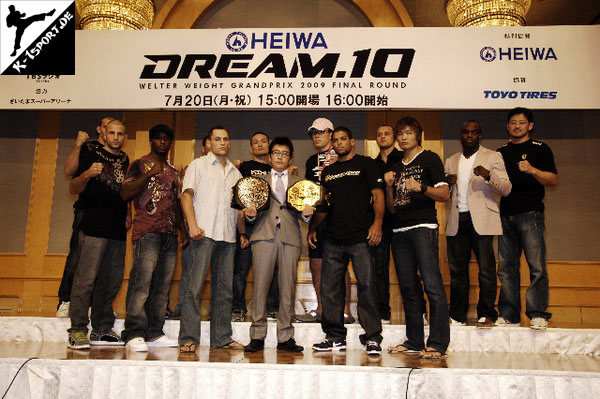 Press Conference  (DREAM.10 Welter Weight Grand Prix 2009 Final Round)