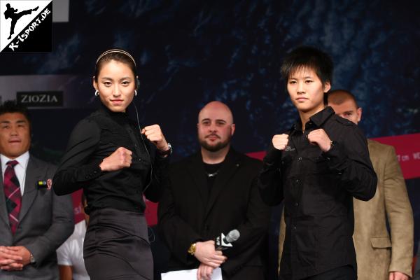 Press Conference (Su Jeong Lim, Chen Qing) (K-1 World Grand Prix 2009 Final Elimination)