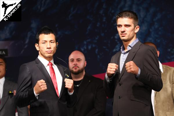 Press Conference (Chi Bin Lim, Tahir Menxhiqi) (K-1 World Grand Prix 2009 Final Elimination)