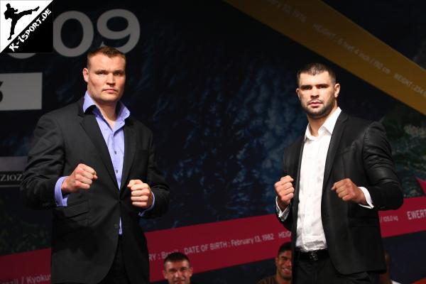 Press Conference (Semmy Schilt, Daniel Ghita) (K-1 World Grand Prix 2009 Final Elimination)