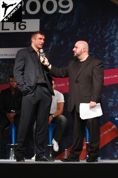 Press Conference (Peter Aerts) (K-1 World Grand Prix 2009 Final Elimination)