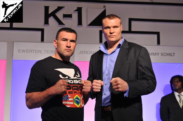 Auslosung (Jerome Le Banner, Semmy Schilt) (K-1 WORLD GRAND PRIX 2009 FINAL)