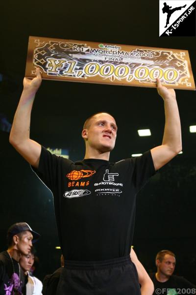 K-1 World Max 2008 4. Platz (Andy Souwer) (K-1 World Max 2008 Final)