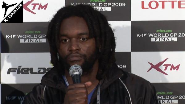 Post-Tournament Interview (Ewerton Teixeira) (K-1 WORLD GRAND PRIX 2009 FINAL)