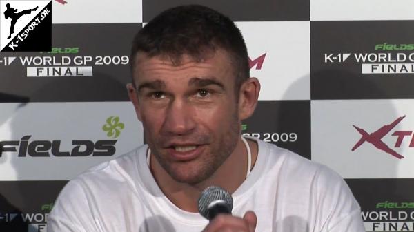 Post-Tournament Interview (Peter Aerts) (K-1 WORLD GRAND PRIX 2009 FINAL)