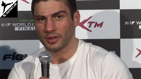 Post-Tournament Interview (Ruslan Karaev) (K-1 WORLD GRAND PRIX 2009 FINAL)