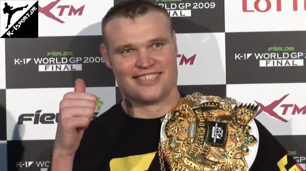 Post-Tournament Interview (Semmy Schilt) (K-1 WORLD GRAND PRIX 2009 FINAL)