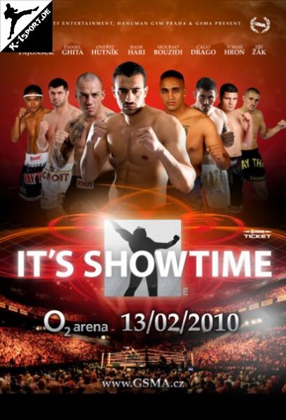 Plakat (Pajonsuk, Daniel Ghita, Ondre Hutnic, Badr Hari, Mourad Bouzidi, Drago, Tomas Hron) (It's Showtime 2010)