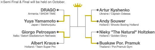 Tournament Overview - K-1 World Max 2009 Final 8